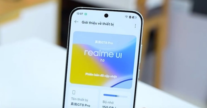 Phần mềm Realme GT8