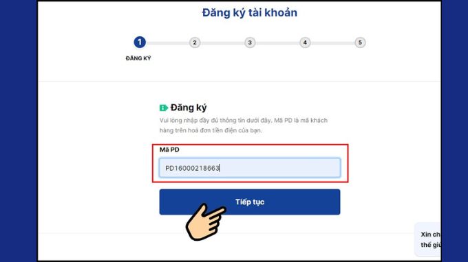 bước 2: Hướng dẫn xem tiền điện hàng ngày trên trang web EVNHANOI