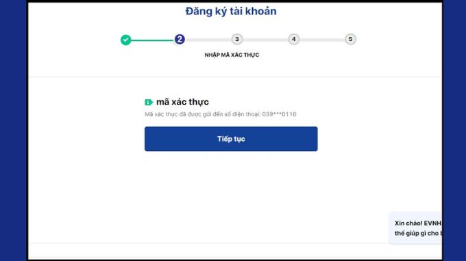 bước 3: Hướng dẫn xem tiền điện hàng ngày trên trang web EVNHANOI
