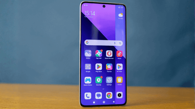 Màn hình Note 13 Pro 5G chuẩn AMOLED 120Hz