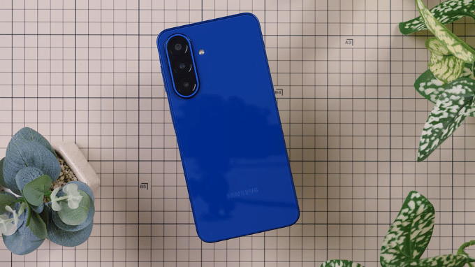 Mặt lưng tối giản của Galaxy A27