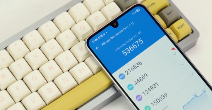 Samsung Galaxy A17 5G sử dụng vi xử lý Exynos 1330 hỗ trợ kết nối 5G tốc độ cao