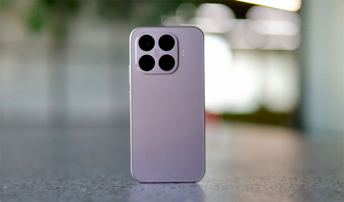 Thiết kế Xiaomi 17T