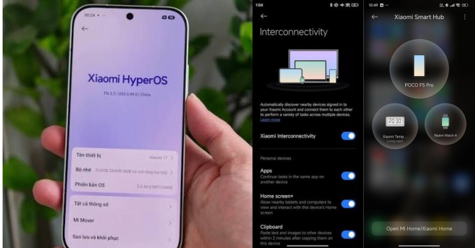 Quick Share gửi ảnh trên Xiaomi 17T