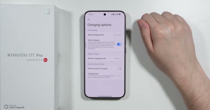 Xiaomi 17T màn hình 120 Hz