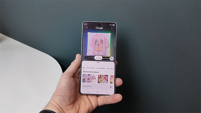 Circle to Search - Tìm kiếm Google chính xác hơn với S-Pen