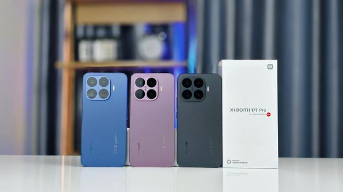 thiết kế của Xiaomi 17T Pro 5G 1TB