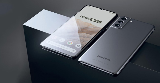 Thiết kế độc đáo của Galaxy S21 FE xuất hiện trong ảnh render mới