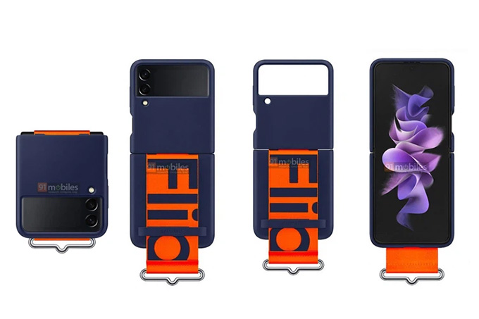 Hình ảnh ốp lưng Galaxy Z Flip 3 xuất hiện trước khi trình làng