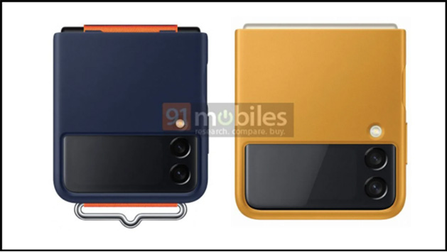 Hình ảnh ốp lưng Galaxy Z Flip 3 xuất hiện trước khi trình làng