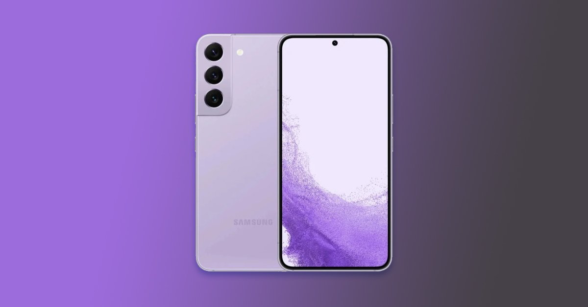 Chiêm ngưỡng hình ảnh Galaxy S22 Bora Purple sắp ra mắt của Samsung