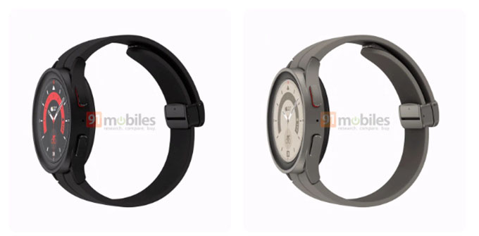 Galaxy Watch 5 Pro có thiết kế tương tự mẫu Galaxy Watch Classic