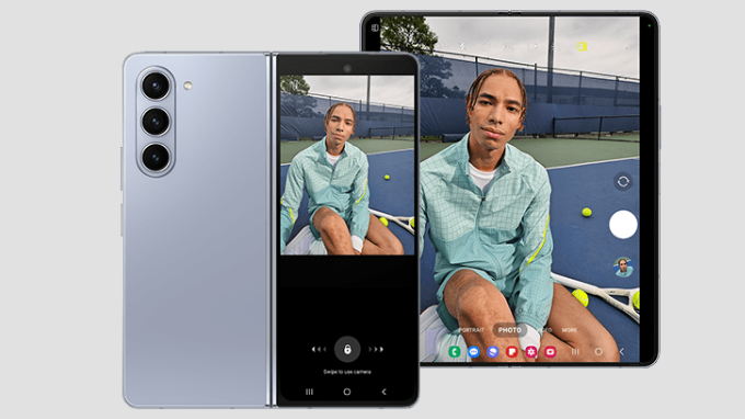 Camera kiểm soát thú vị của Galaxy Z Fold 5