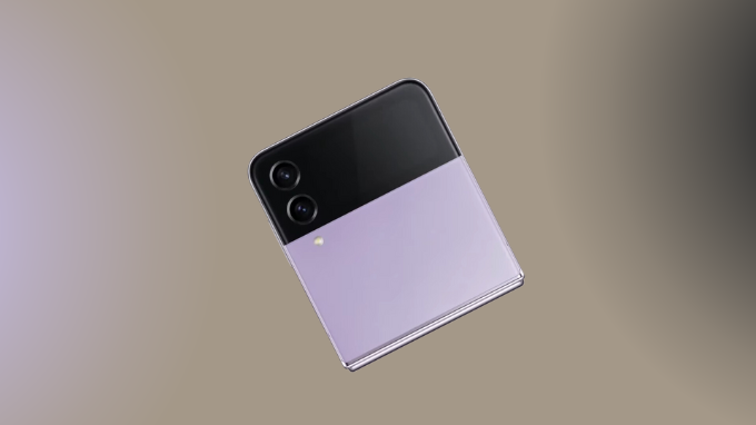 Galaxy Z Flip 5 màu tím fancy