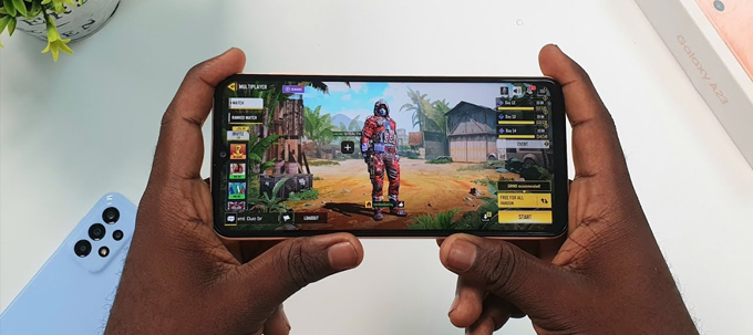 Mua điện thoại chơi game ngon dưới 7 triệu Samsung Galaxy A33 về hiệu năng