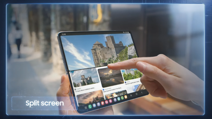 Multitasking trên Galaxy Z Fold 5