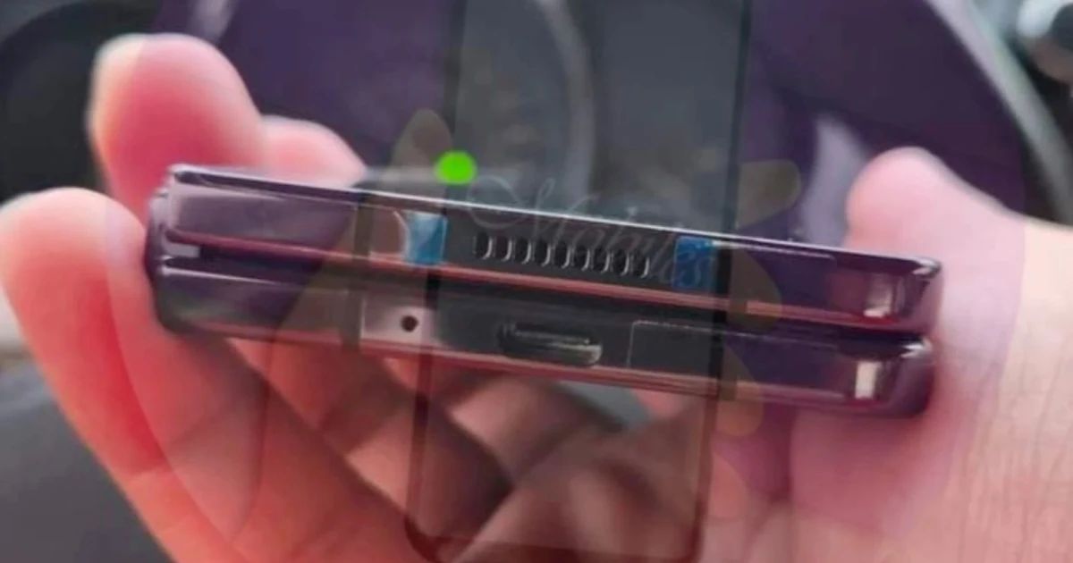 Hình ảnh bản lề Samsung Galaxy Z Fold 5 không kẽ hở xuất hiện