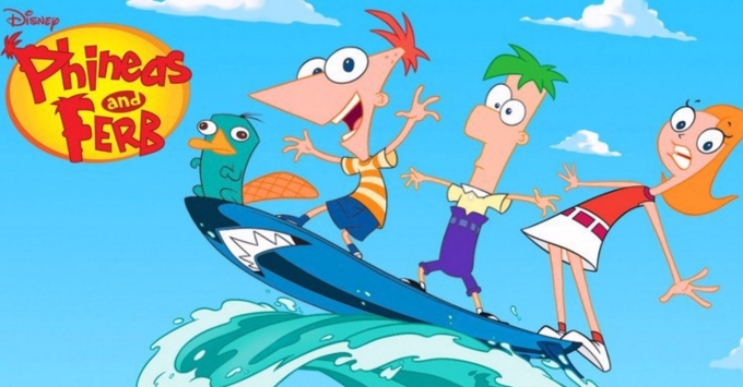 Phim hoạt hình hay nhất để học tiếng Anh Phineas và Ferb