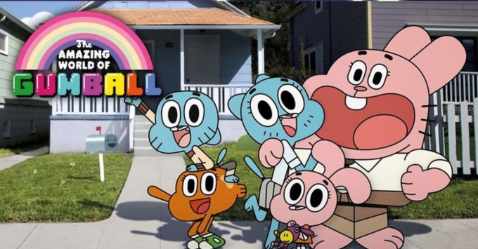 Phim hoạt hình hay nhất để học tiếng Anh The Amazing World of Gumball