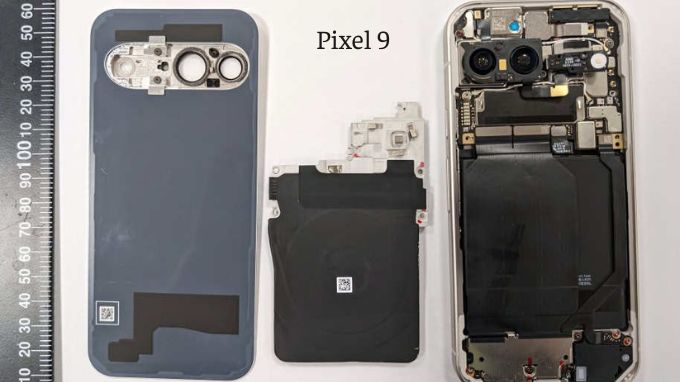 Hình ảnh nguyên mẫu Google Pixel 9