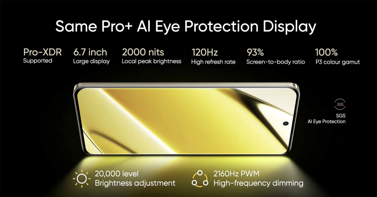 Realme 13 Pro và 13 Pro+ chính thức ra mắt: Camera 50MP, CPU Snapdragon 7s Gen 2