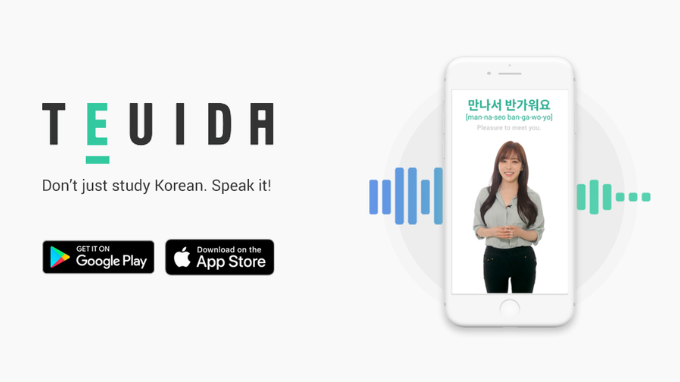 Ứng dụng học tiếng Hàn Teuida