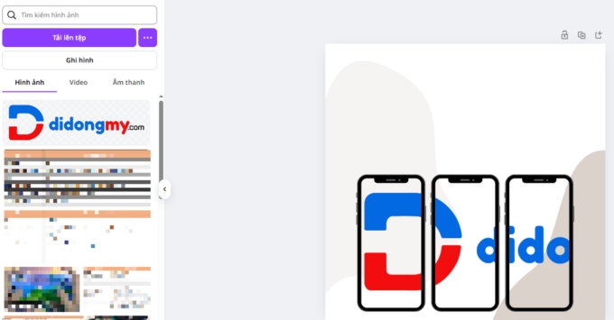 Sử dụng smartmockups trong canva