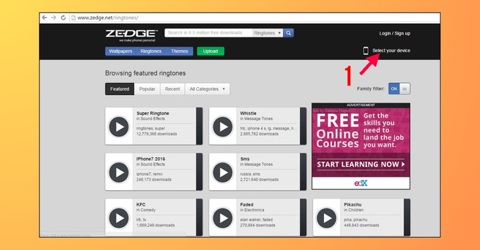 Cách tạo nhạc chuông iPhone miễn phí bằng Zedge