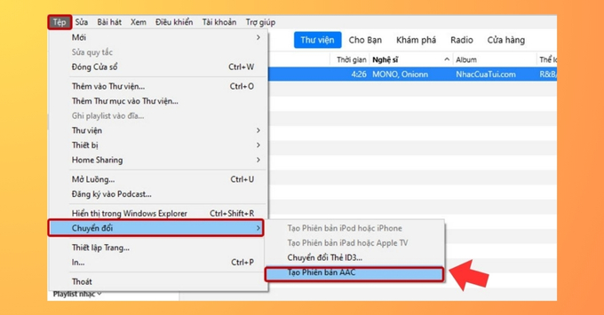 Cách tạo nhạc chuông iPhone miễn phí trên iTunes