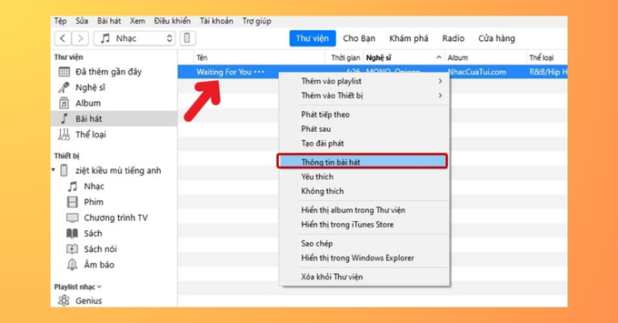 Cách tạo nhạc chuông iPhone miễn phí bằng iTunes