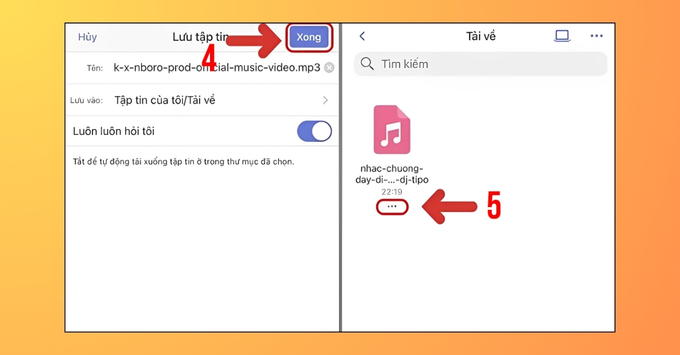 Cách tạo nhạc chuông iPhone miễn phí trên zing mp3