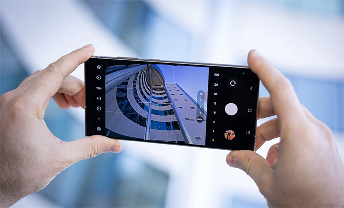 Camera Galaxy S24 Ultra 256GB cũ tiếp tục kế thừa những thế mạnh nhiếp ảnh từ Galaxy S23 Ultra