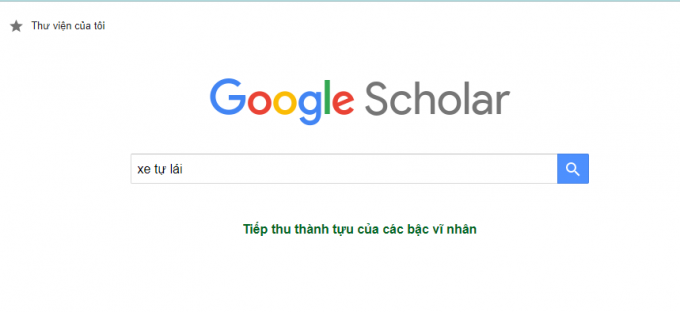 Google Scholar là gì?