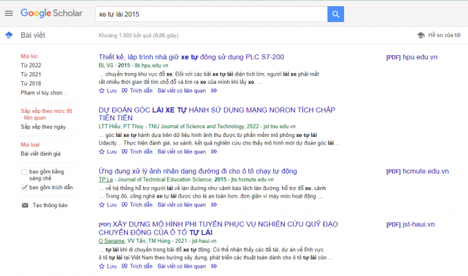 Google Scholar là gì?