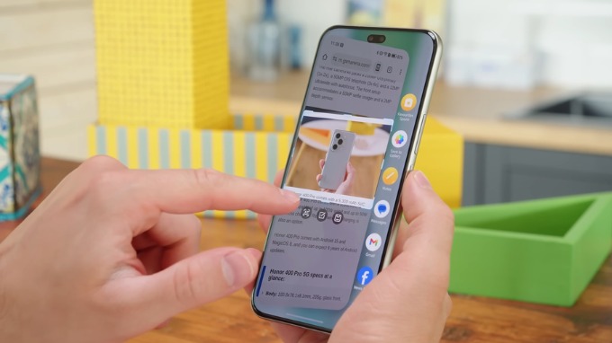 Honor 400 Pro có tính năng AI