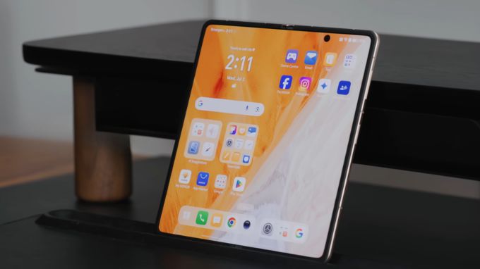 Màn hình Honor Magic V5 với kích thước 7.95″ 2K