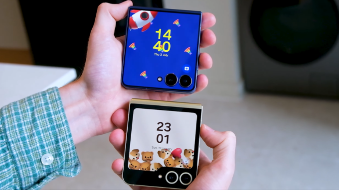 Màn hình ngoài của Galaxy Z Flip 7 mang lại trải nghiệm tốt hơn