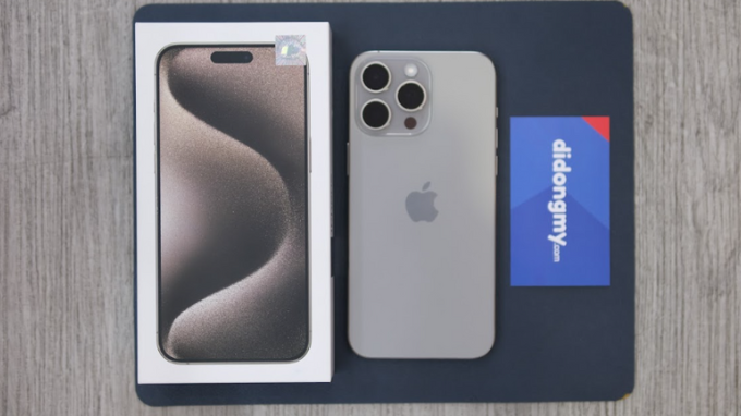 Mua iPhone 15 Pro Max tại Didongmy