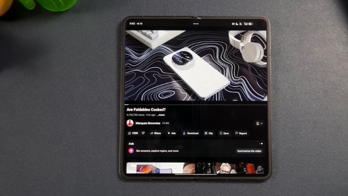 Oppo Find N5 với màn hình 8.12″ độ sáng đỉnh cao