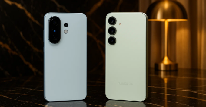 So sánh Vivo X200 FE vs Samsung Galaxy S25: Thiết kế thân thuộc và còn gì nữa?