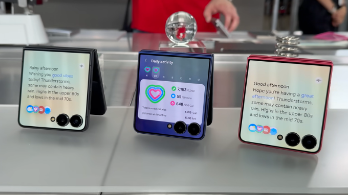 Tính năng AI thú vị trên Galaxy Z Flip 7