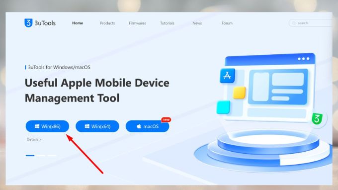 Kiểm tra chu kỳ sạc bằng phần mềm 3uTools trên máy tính Windows b1