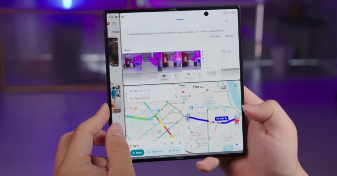 Màn hình Dynamic LTPO AMOLED 2X 8 inch trên Galaxy Z Fold8 Ultra
