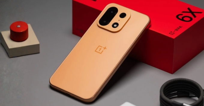 Cạnh viền vuông vức dày 8.8 mm của điện thoại OnePlus Turbo 6X Pro cũ đạt tiêu chuẩn bảo vệ IP69K.
