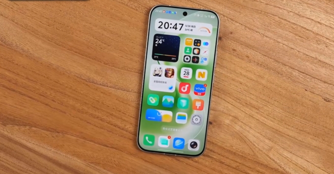 Màn hình AMOLED 6.59 inch 1.5K 144Hz trên Vivo S60