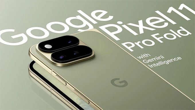 Chiếm ngưỡng hình ảnh Pixel 11 Pro Fold: Thiết kế có gì thay đổi?