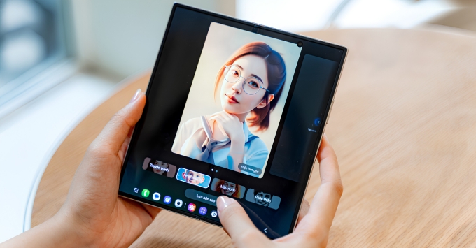 didongmy Galaxy Z Fold8 Ultra sáng tạo nội dung và chụp ảnh với AI Camera 200MP