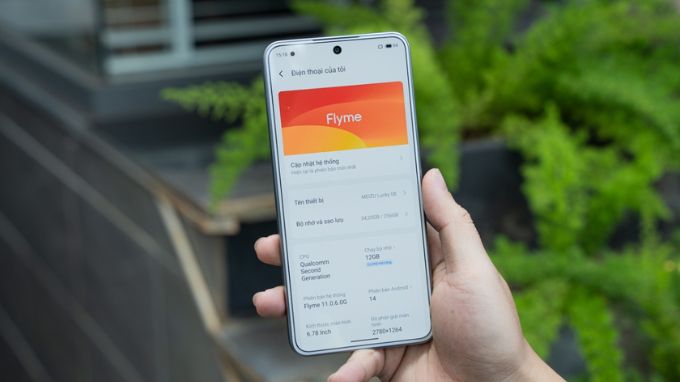 Meizu Lucky 08 5G sở hữu vi xử lý Snapdragon 7s Gen 2