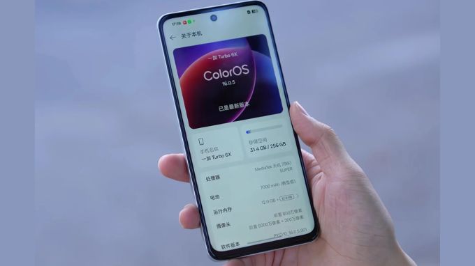 OnePlus Turbo 6X cũ có chất lượng hiển thị sắc nét