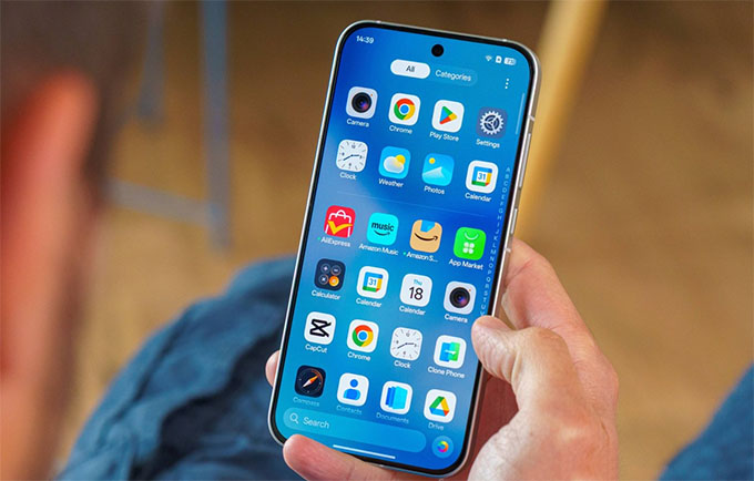 Màn hình OLED 6,32 inch trên OPPO Reno16 Pro 5G 